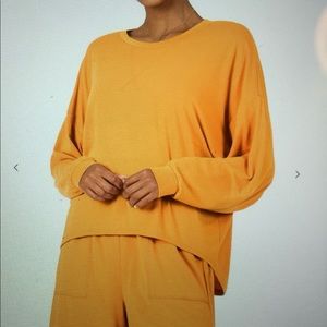 Women's Orange Cargo Shorts